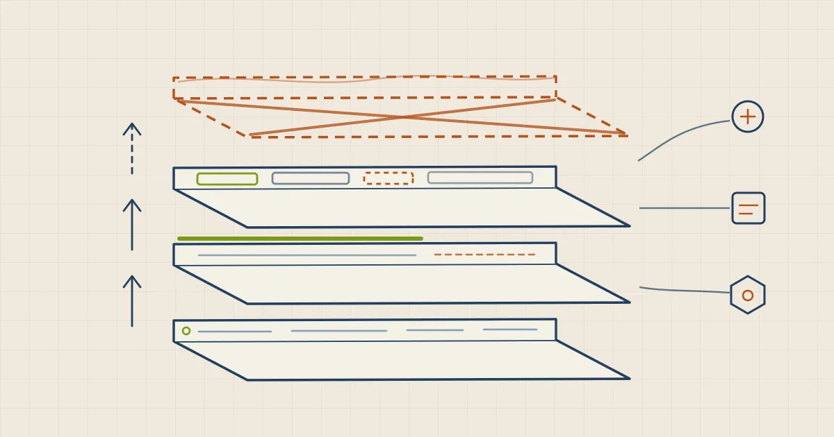 Three labelled cache drawers for application data, prompt prefixes, and final responses, connected to a simple language model pipeline.